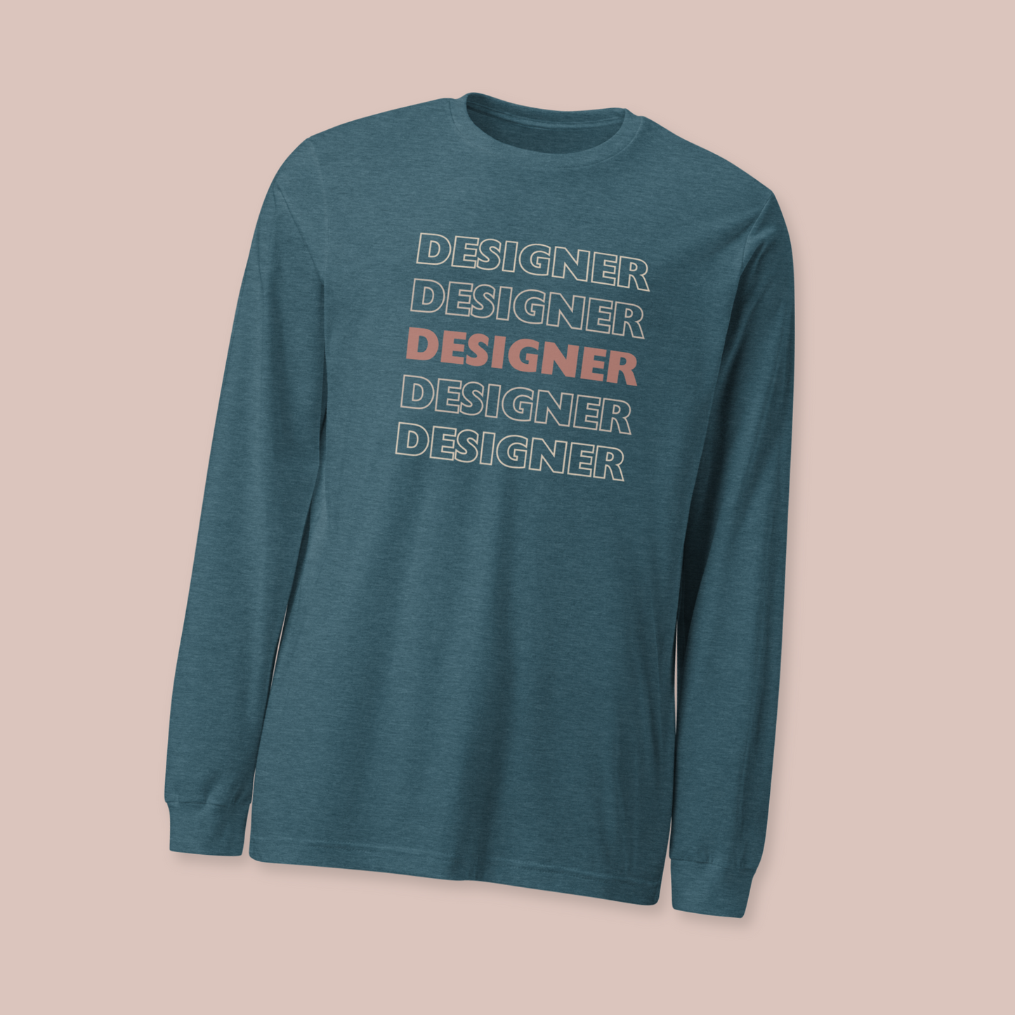 Designer Designer Designer Long Sleeve T-shirt