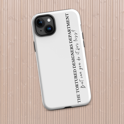 The Tortured Designers Department iPhone Case