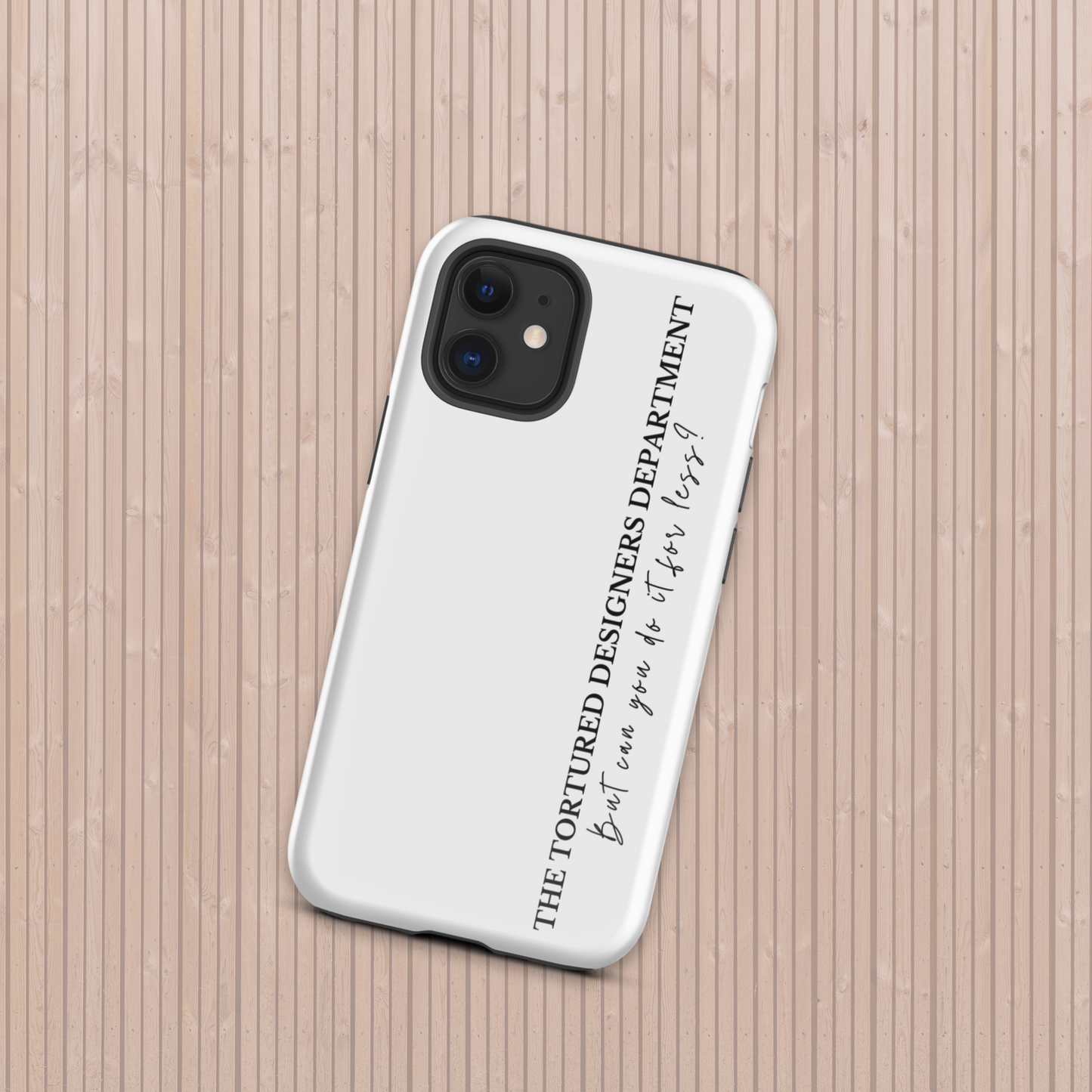 The Tortured Designers Department iPhone Case