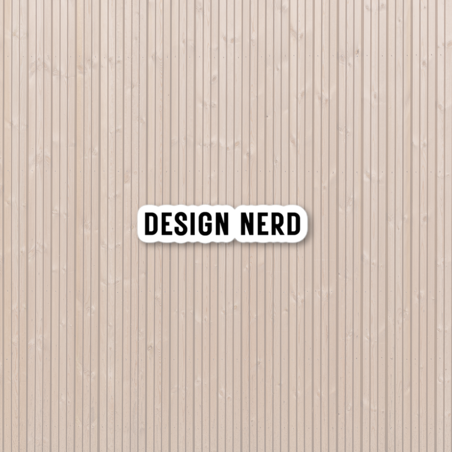 Design Nerd Sticker