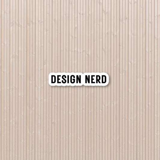 Design Nerd Sticker