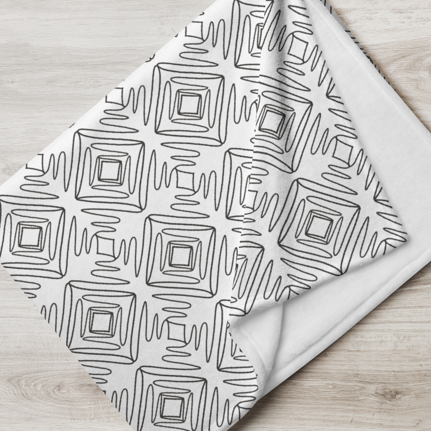 Ink and Vellum Throw Blanket